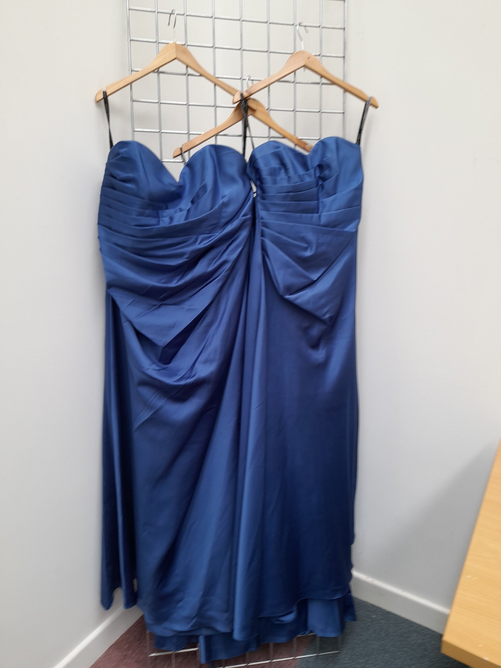 royal blue bridesmaids  dresses x 4